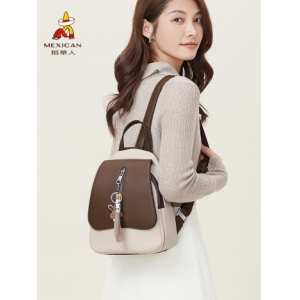 稻草人双肩包女士2024时尚韩版小背包轻奢旅行书包高级感生日520情人节礼物送女朋友老婆高端母亲节礼物实用送妈妈