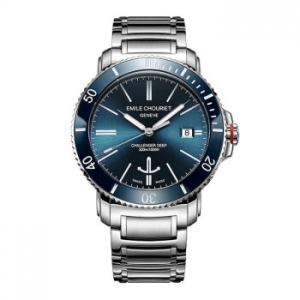艾米龙（Emile Chouriet）瑞士手表 挑战者 夜光潜水表机械表男表礼物08.1169.G.6.AW.98.6